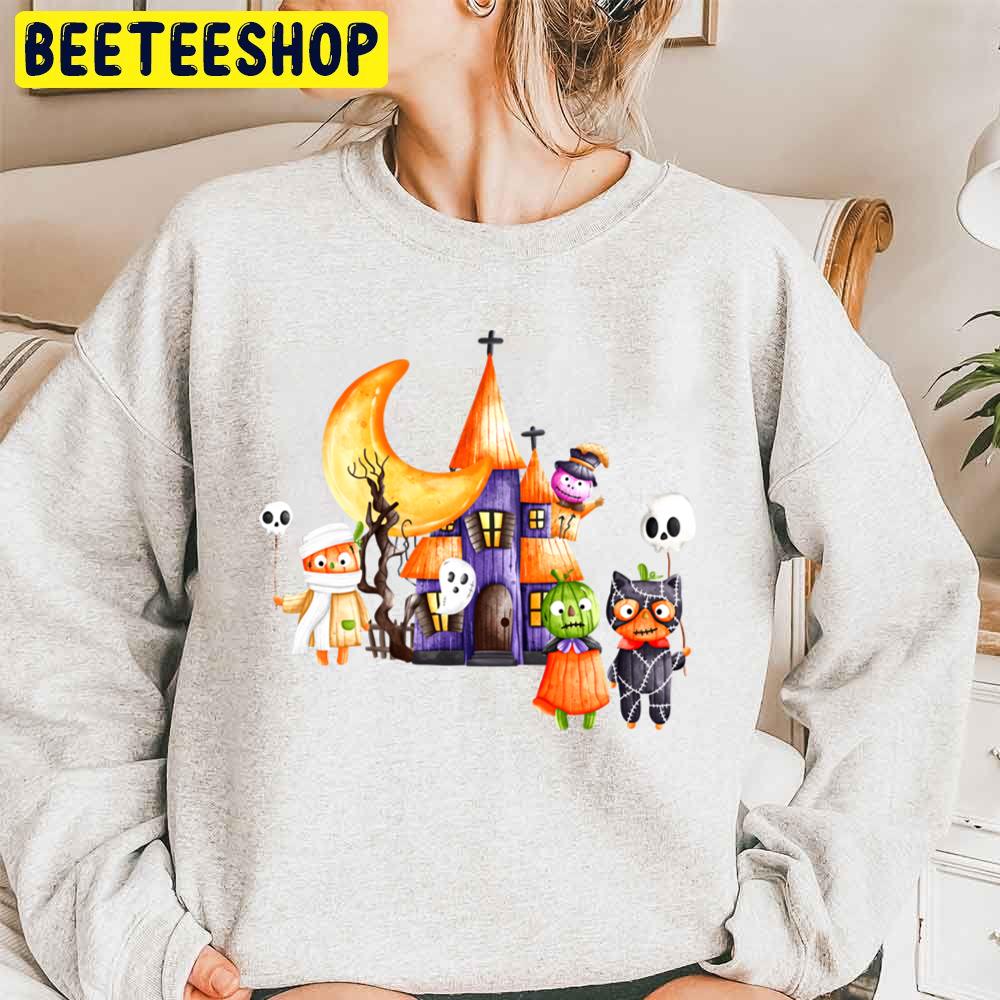 Pumpkin Family Halloween Unisex Sweatshirt   Beeteeshop