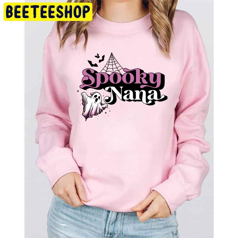 Purple Art Cute Spooky Auntie Halloween Aunt Trending Unisex Sweatshirt