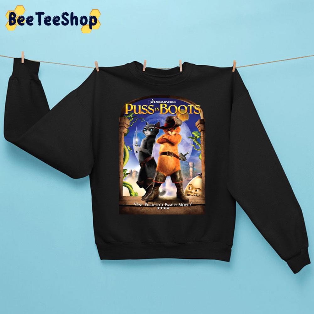 Puss In Boots One Purr Fect Family Movie Unisex Sweatshirt