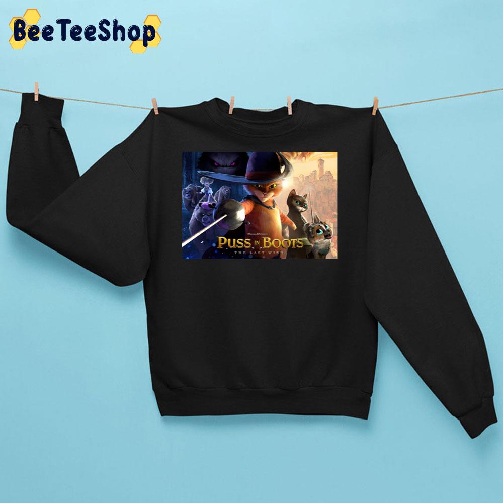 Puss In Boots The Last Wish Movie 2022 Trending Unisex Sweatshirt