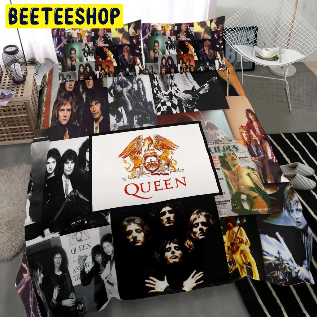 Queen Rock Band Bedding Set