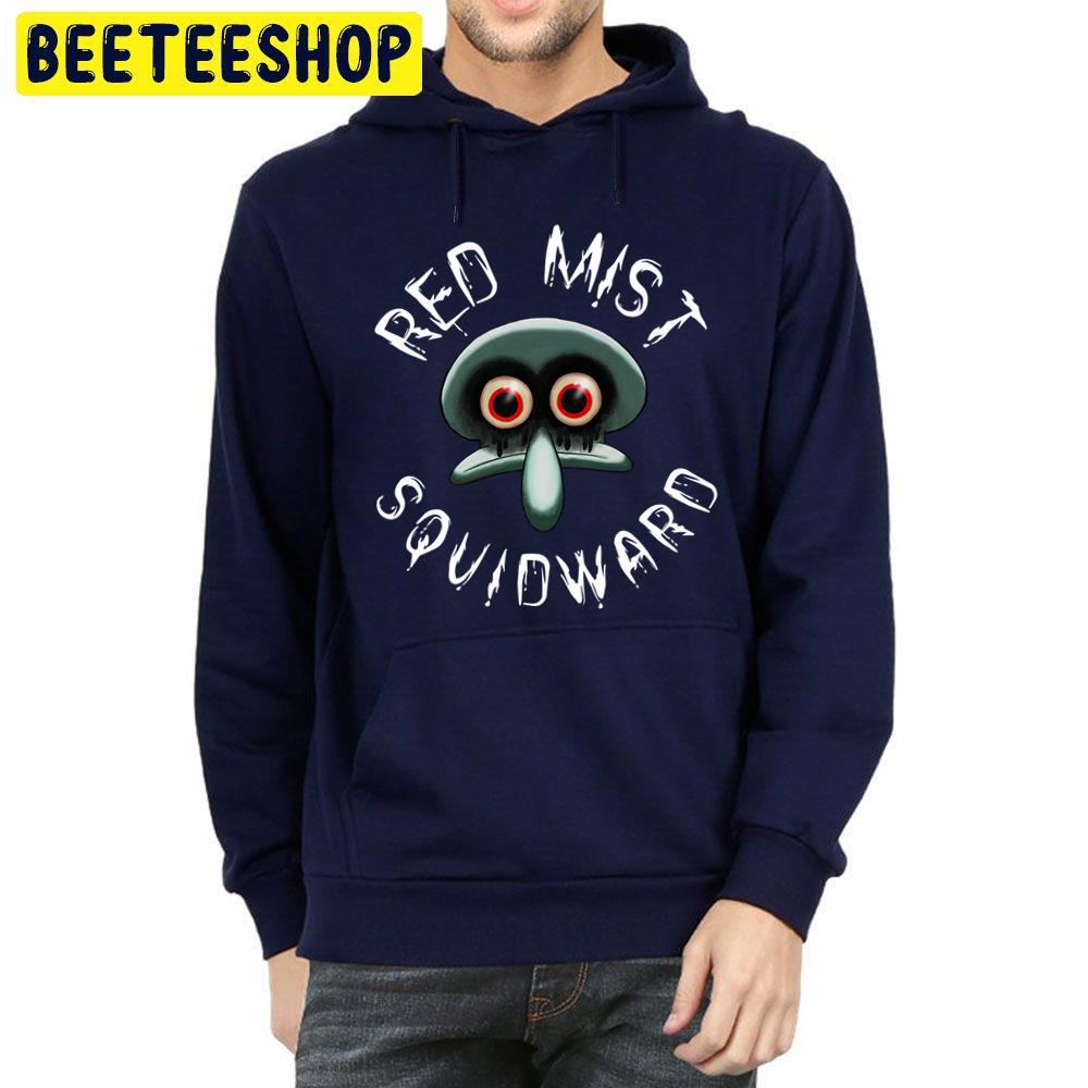 Red Mist Squidward Tentacles Spongebob Unisex Hoodie