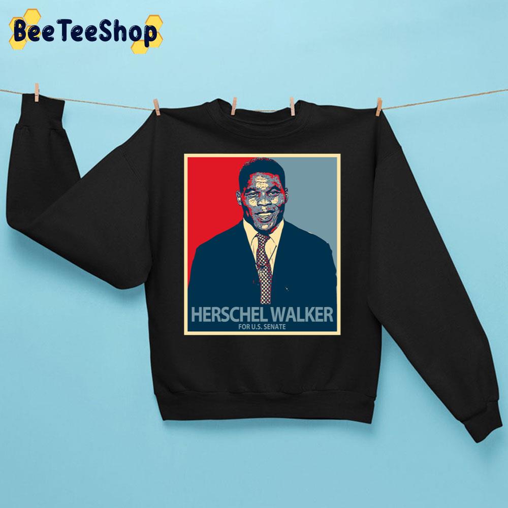 Retro Herschel Walker For Us Senate Trending Unisex Sweatshirt