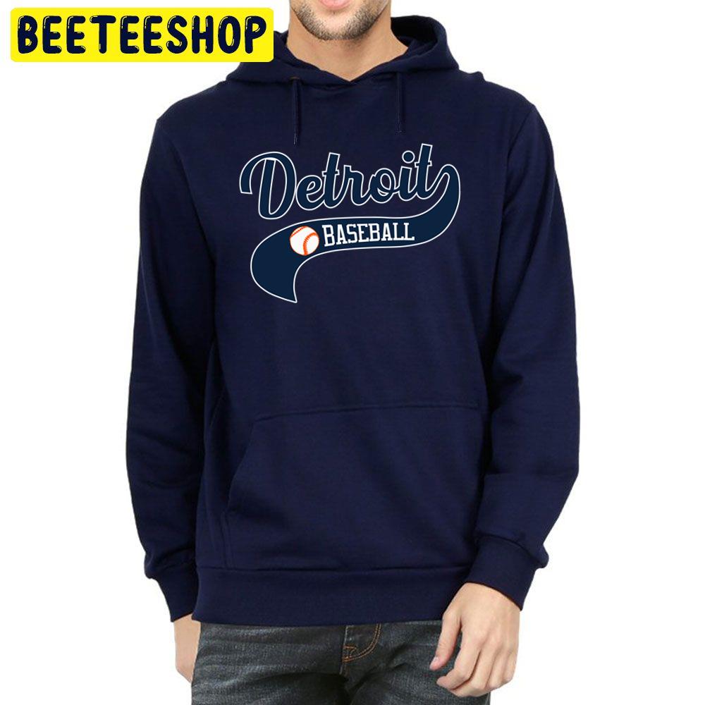 Retro Vintage Detroit Tigers Baseball Trending Unisex Hoodie