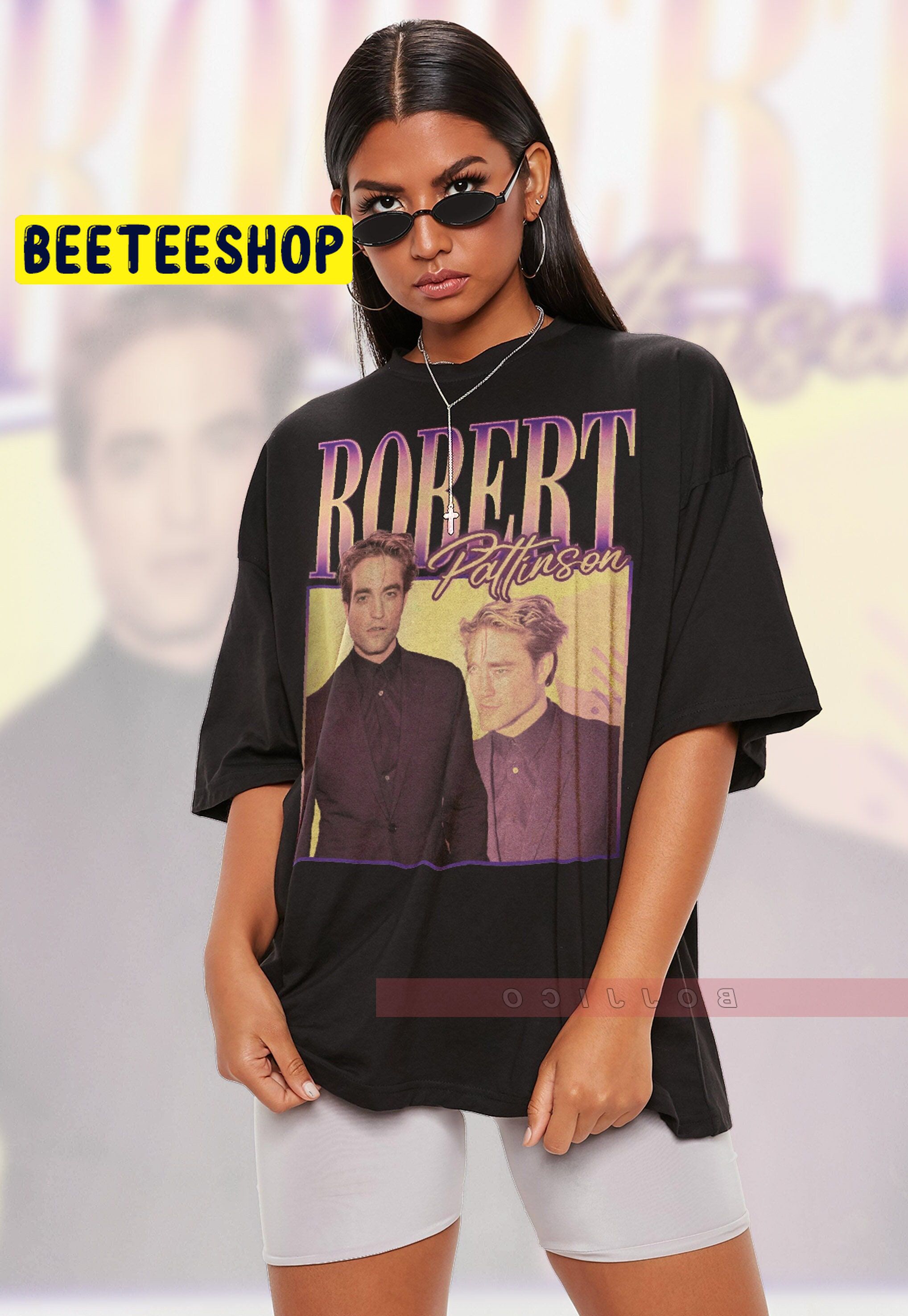 Robert Pattinson Edward Vintage Trending Unisex T-Shirt