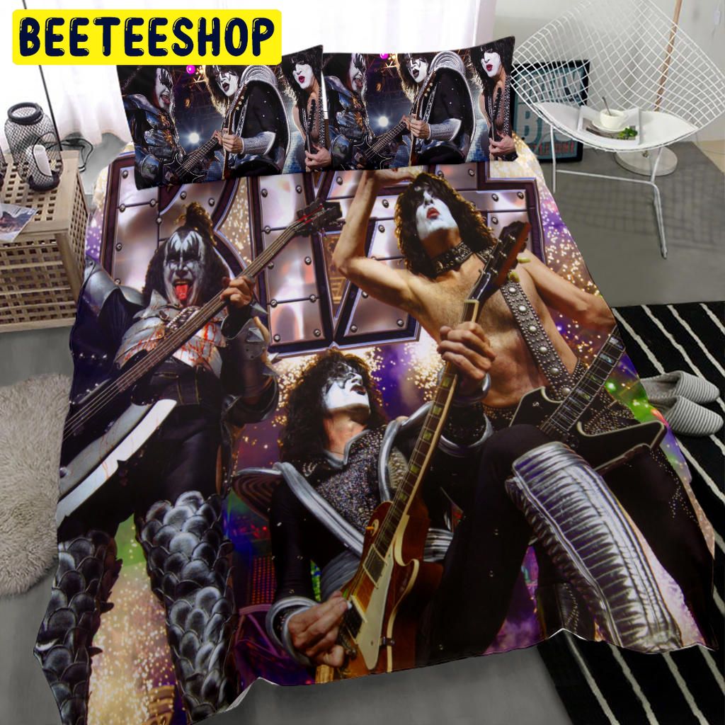 Rock Band Kiss Bedding Set