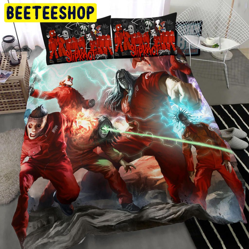 Rock Band Slipknot Bedding Set