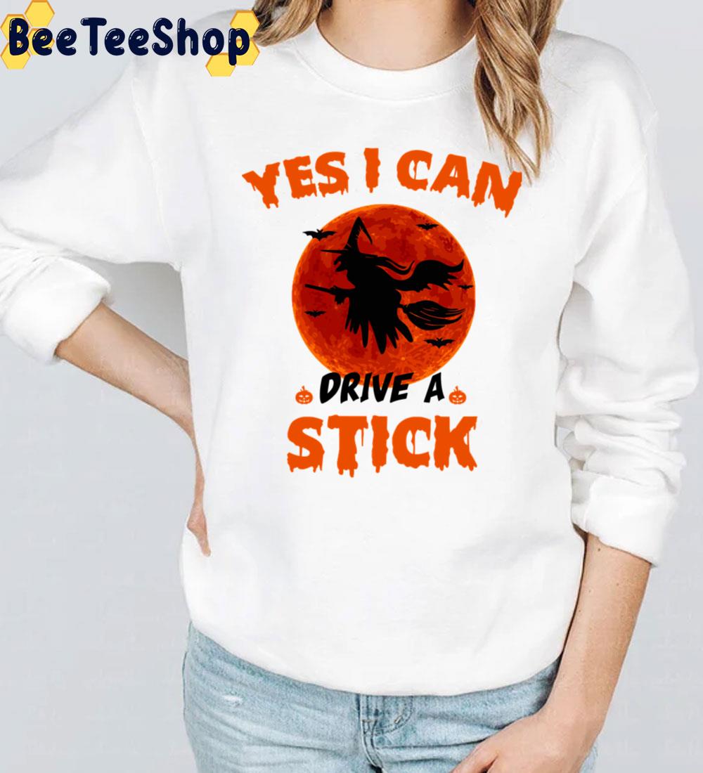 Rod Moon Yes I Can Drive Stick Halloween Trending Unisex Sweatshirt