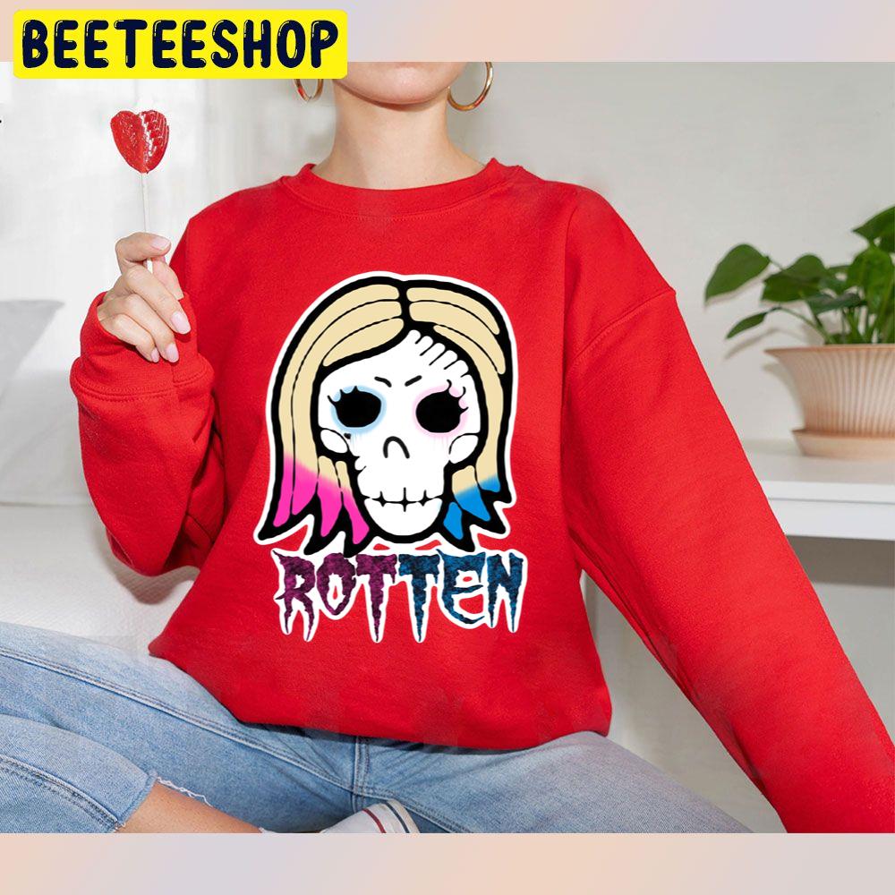 Rotten Dead Girl Skull Trending Unisex Sweatshirt