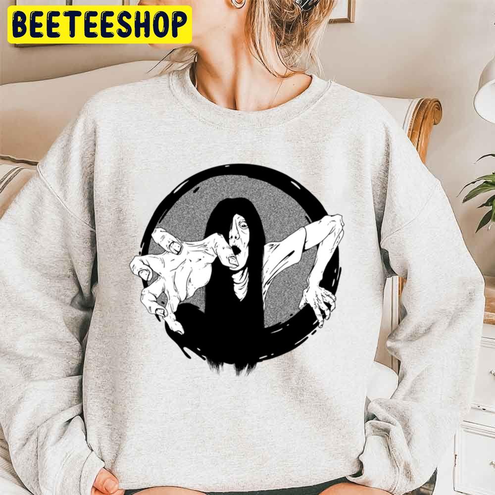 Sadako Out Of The Ring Halloween Trending Unisex Sweatshirt