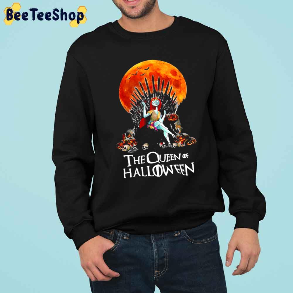 Sally Princess The Queen Of Halloween Vintage Trending Unisex Sweatshirt