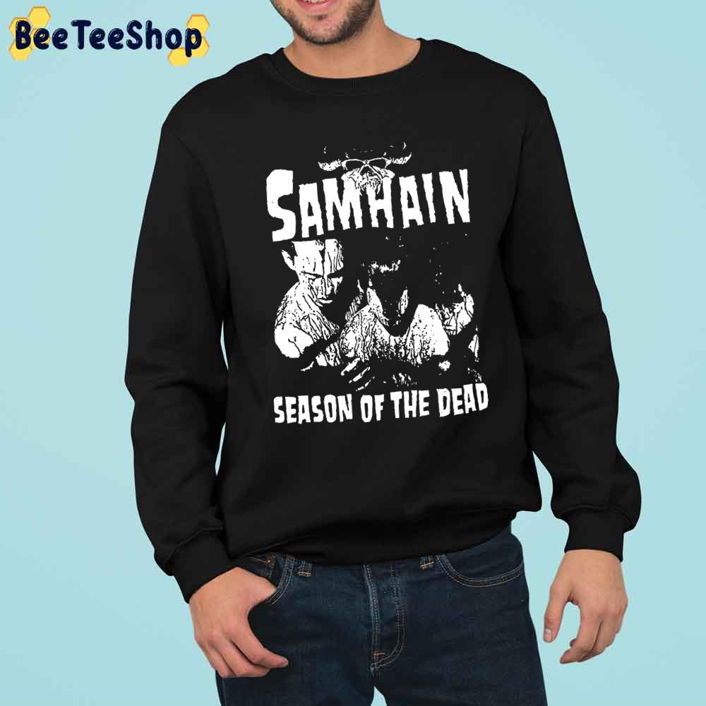 Samhainseason Of The Dead Rock Band Trending Unisex Sweatshirt