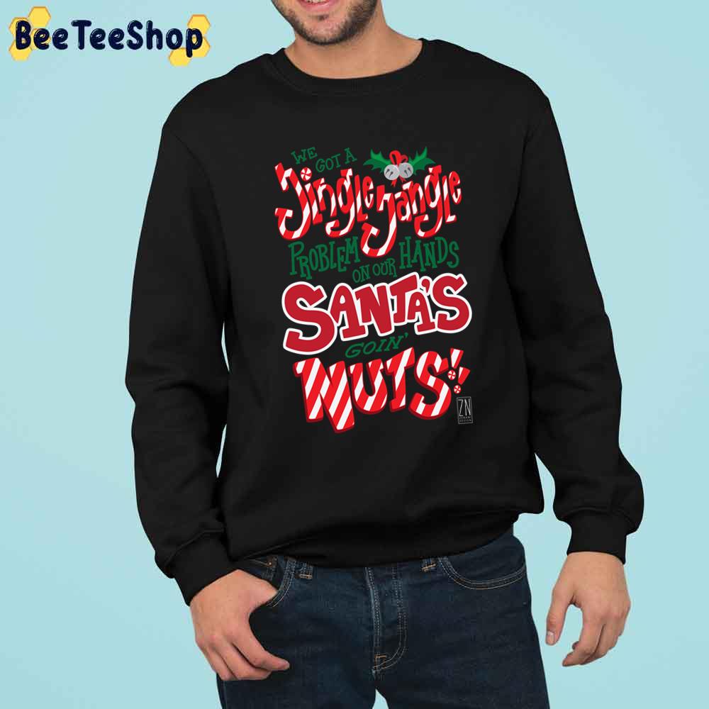 Santa’s Goin Nuts Christmas Trending Unisex Sweatshirt