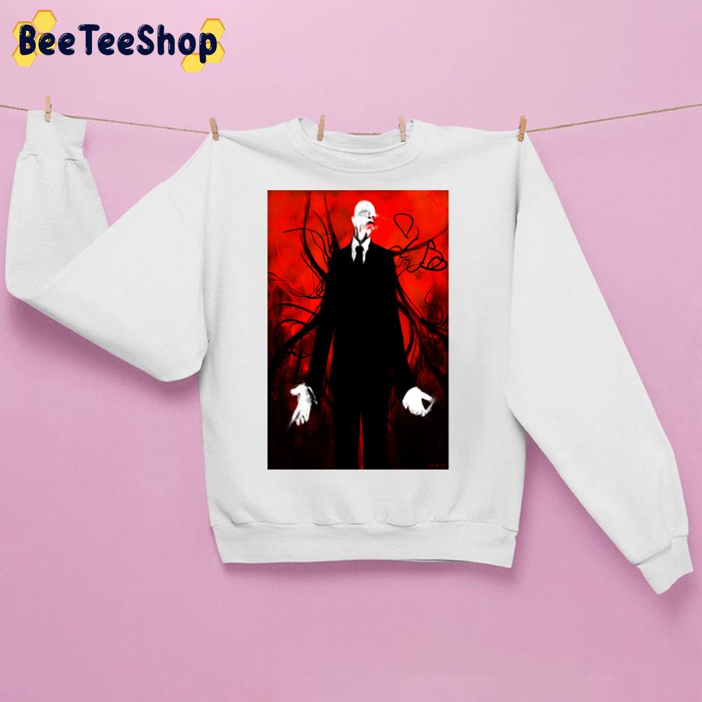 Scary Slenderman Halloween Trending Unisex Sweatshirt