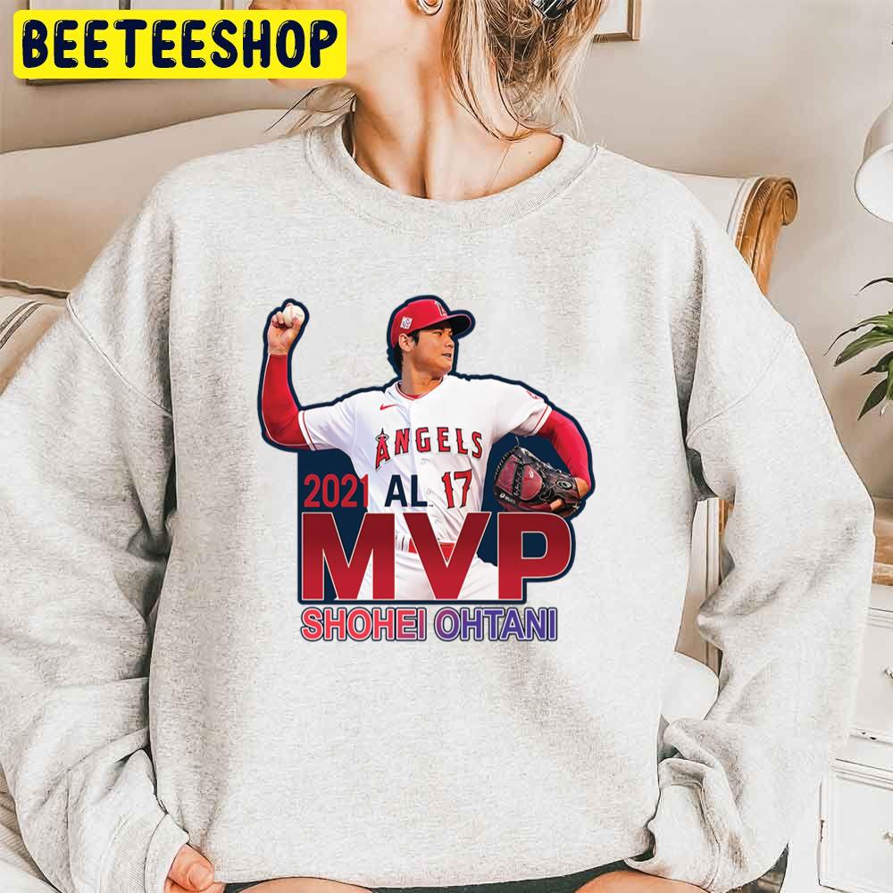 Shohei Ohtani 2021 Al Mvp Los Angeles Angels Baseball Trending Unisex Sweatshirt