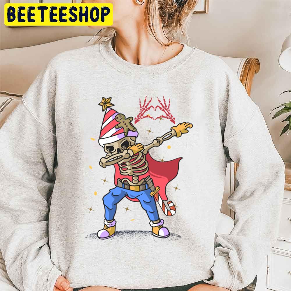 Skeleton Chritsmas Unisex Sweatshirt