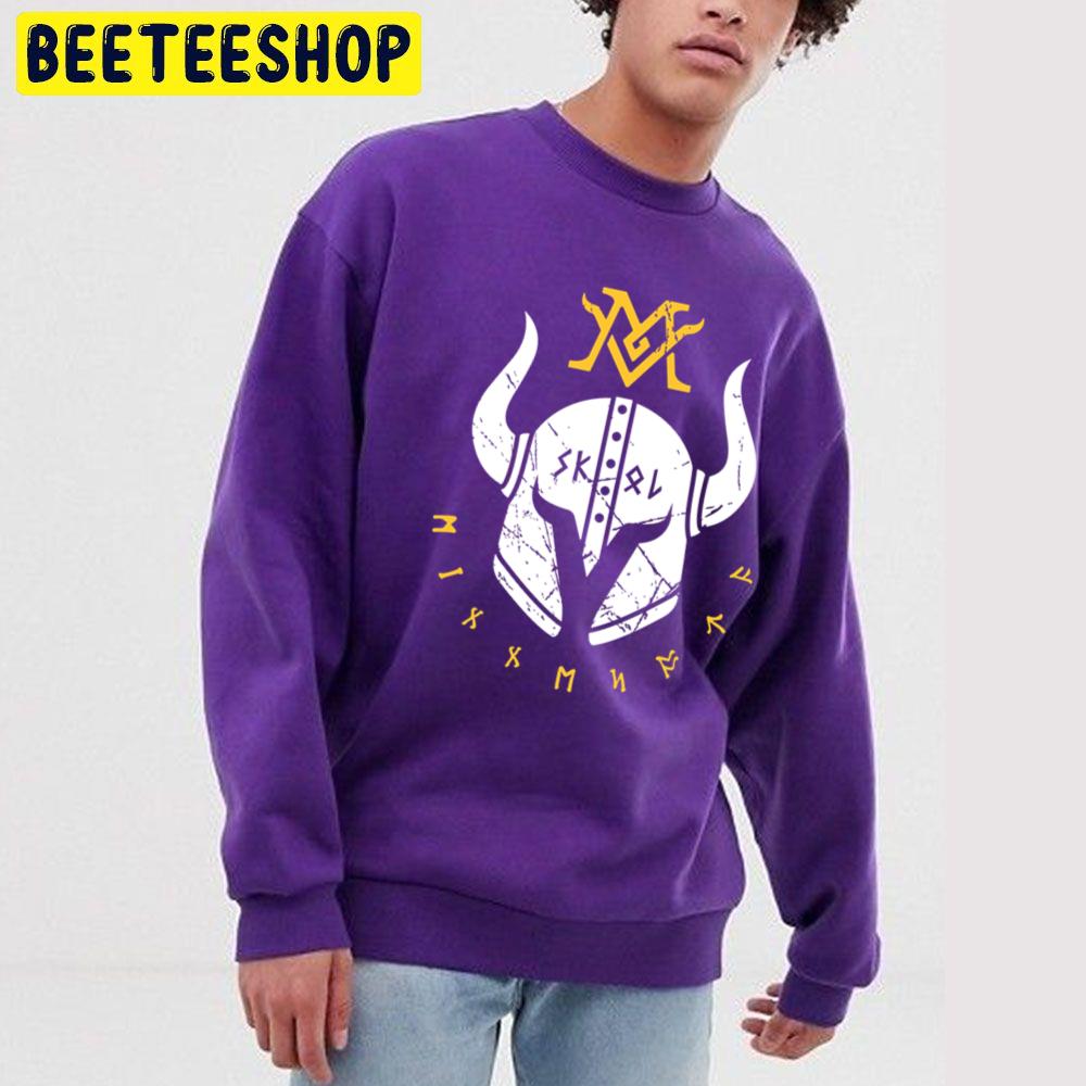 Skol Vikings Helmet Trending Unisex Sweatshirt