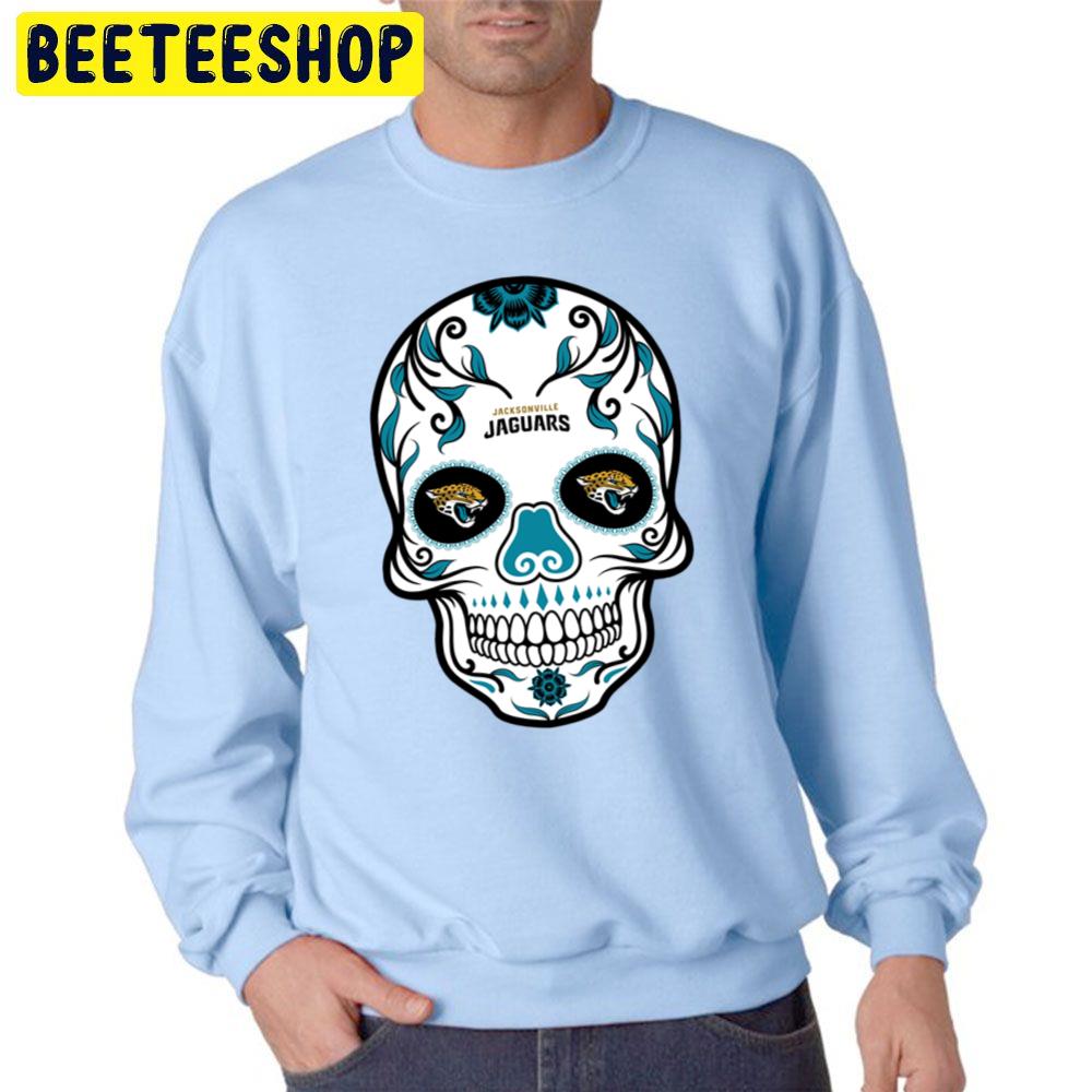 Skull Art Jacksonville Jaguars Football Trending Unisex Sweatshirt