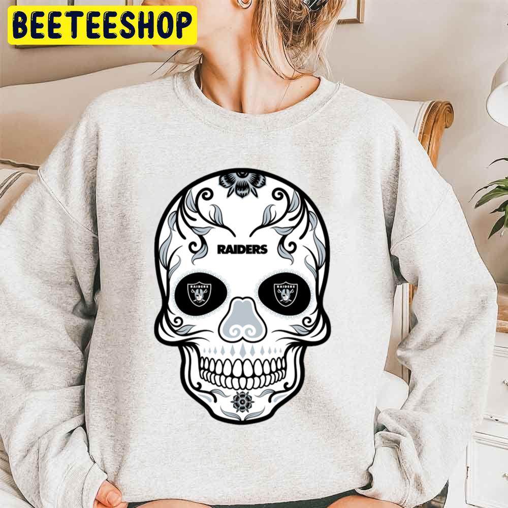 Skull Art Las Vegas Raiders Football Trending Unisex Sweatshirt