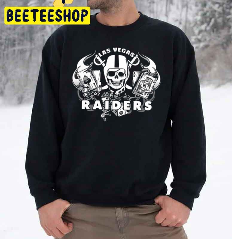 Skull In Las Vegas Raiders Football Trending Unisex Sweatshirt