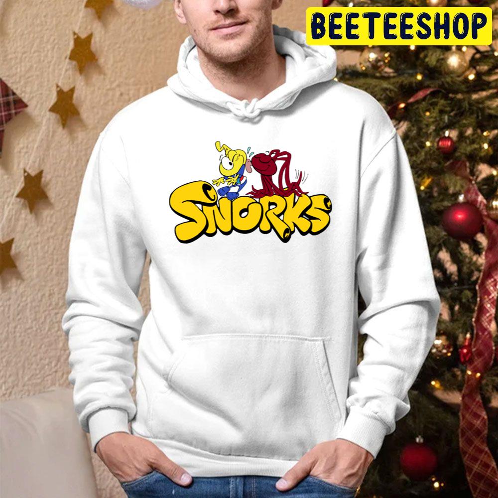 Snorks Logo With Occy And Allstar Trending Unisex Hoodie