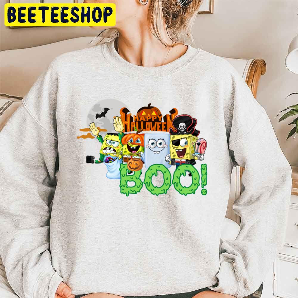 Spongebob Happy Halloween Day Unisex Sweatshirt