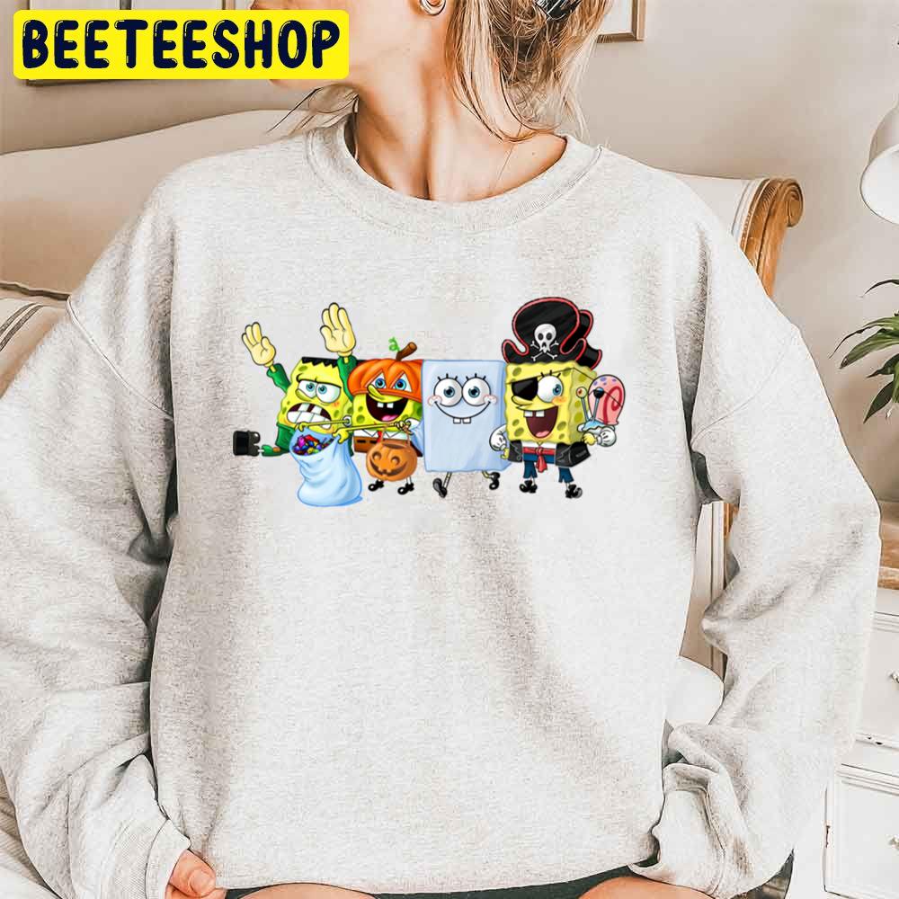 Spongebob Happy Halloween Unisex Sweatshirt