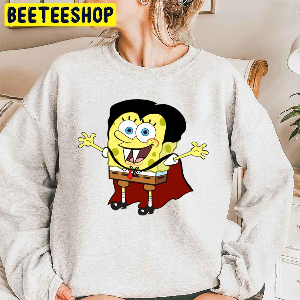 Spongebob Vampire Halloween Unisex Sweatshirt