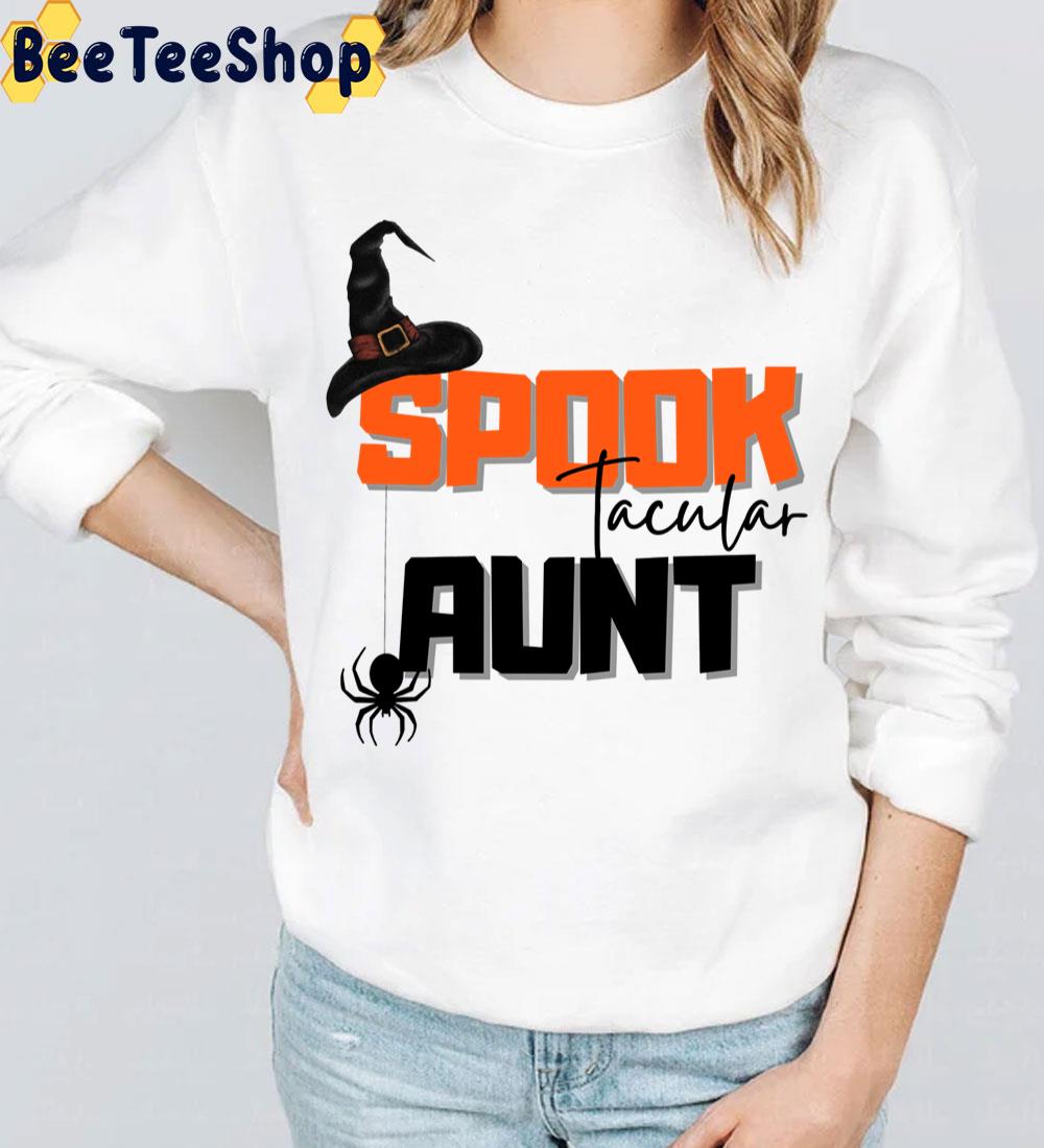 Spook Tacular Aunt Halloween Trending Unisex Sweatshirt