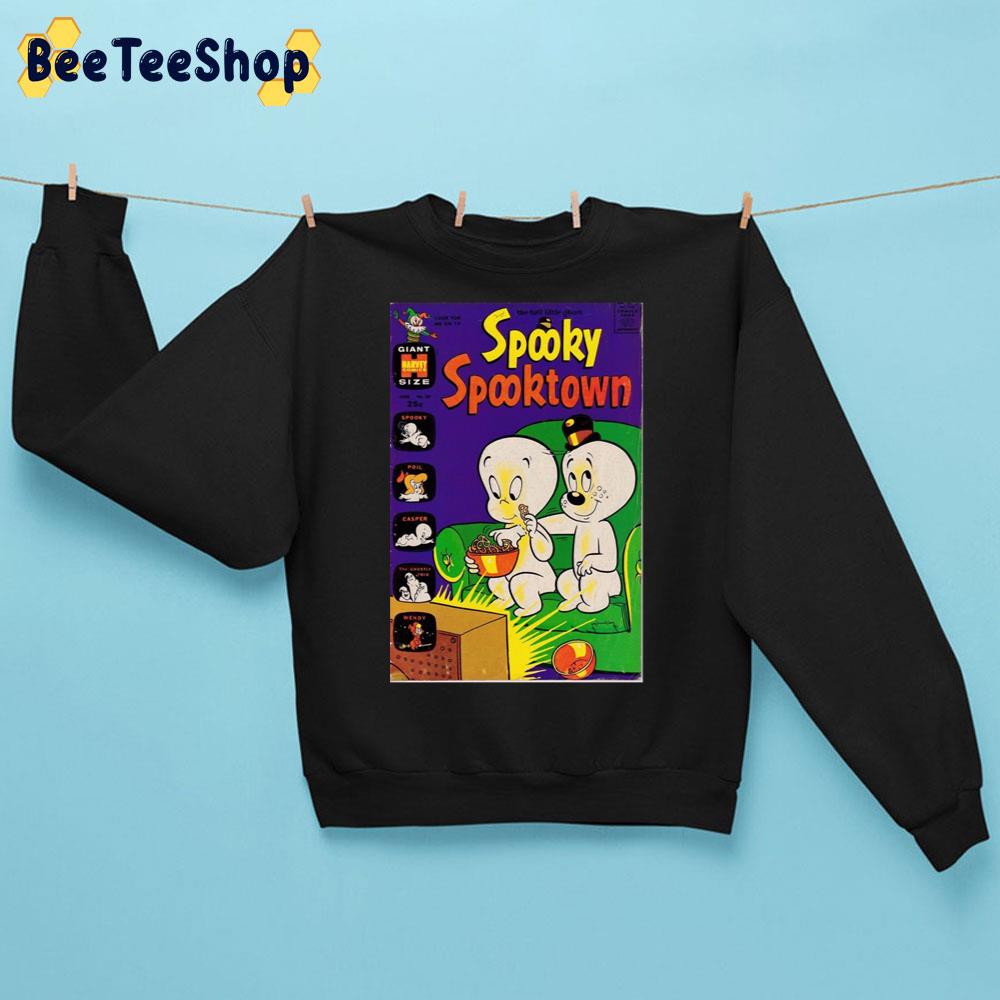 Spooky Spooktown Casper Halloween Unisex Sweatshirt