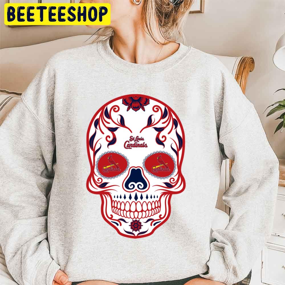 St. Louis Cardinals Suger Skull Baseball Trending Unisex Sweatshirt