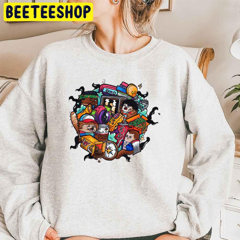 Stranger Things 4 Cute Art Trending Unisex Sweatshirt