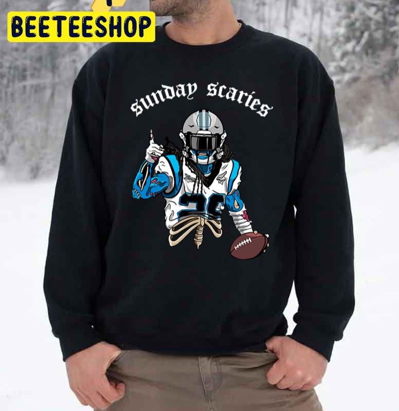 Sunday Scaries Zombie Football Player Trending Unisex Sweatshirt