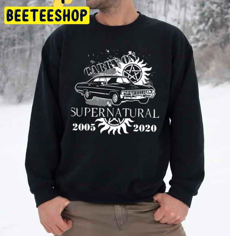 Supernatural Carry On 2005 2020 Unisex Sweatshirt