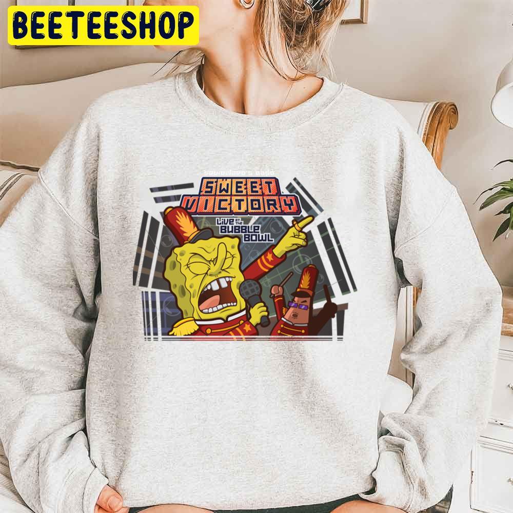 Sweet Victory Live At The Bubble Bowl Spongebob Unisex Sweatshirt