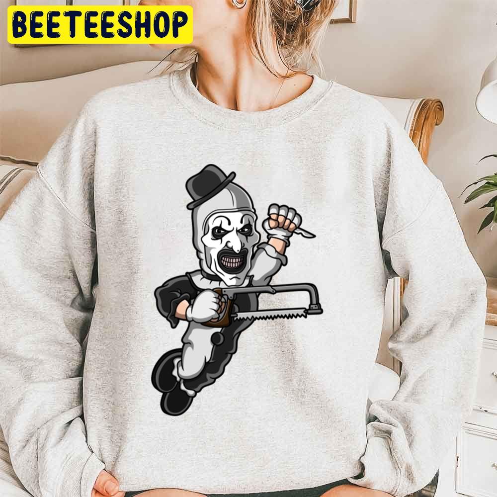 Terrifier And Saw Halloween Trending Unisex Sweatshirt