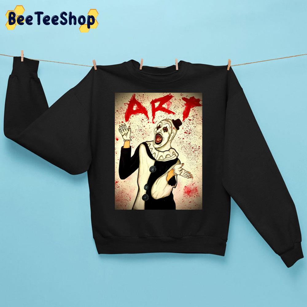 Terrifier Art The Clown Halloween Trending Unisex Sweatshirt