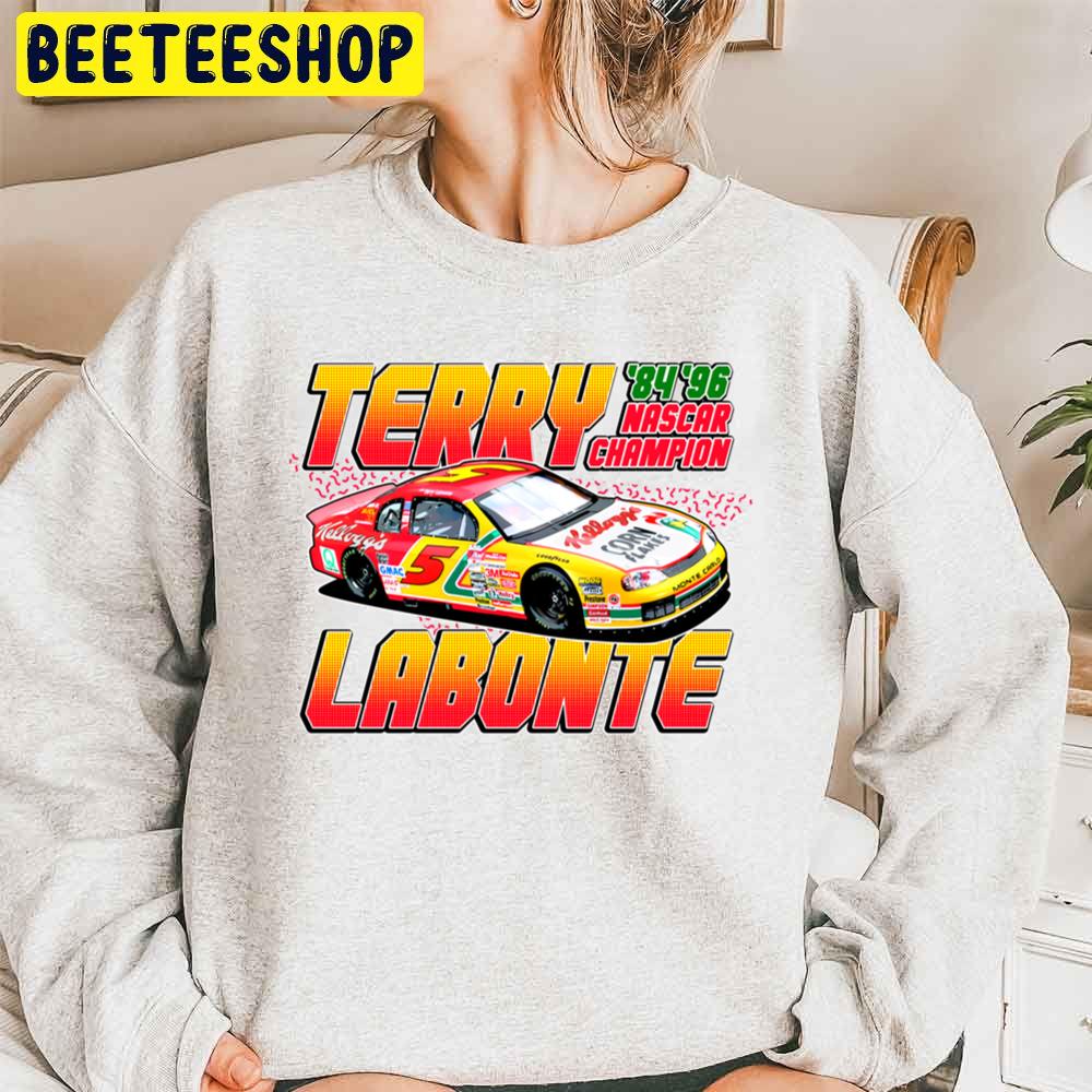 Terry Labonte Nascar Champion 1984 1986 Vintage Style Racing Trending Unisex Sweatshirt