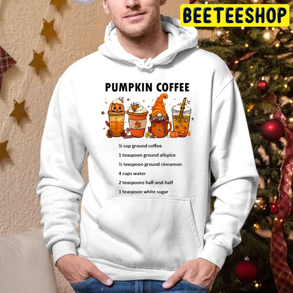 Thanksgiving Pumpkin Coffee Trending Unisex Hoodie