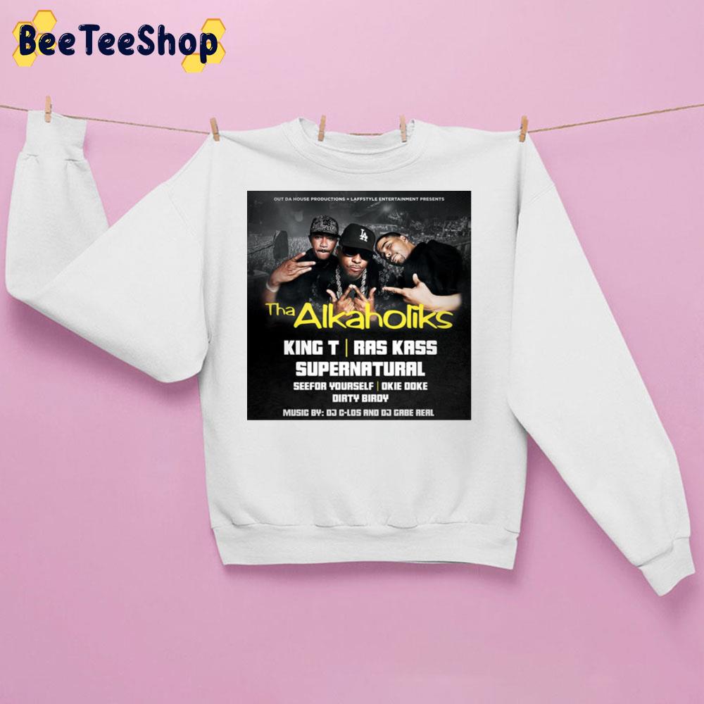 The Alkaholiks King T Ras Kass Supernatural 2022 Unisex Sweatshirt