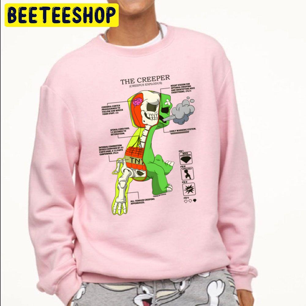 Creeper anatomy sales hoodie