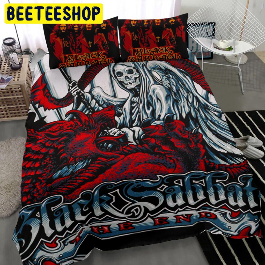 The End Black Sabbath Band Bedding Set