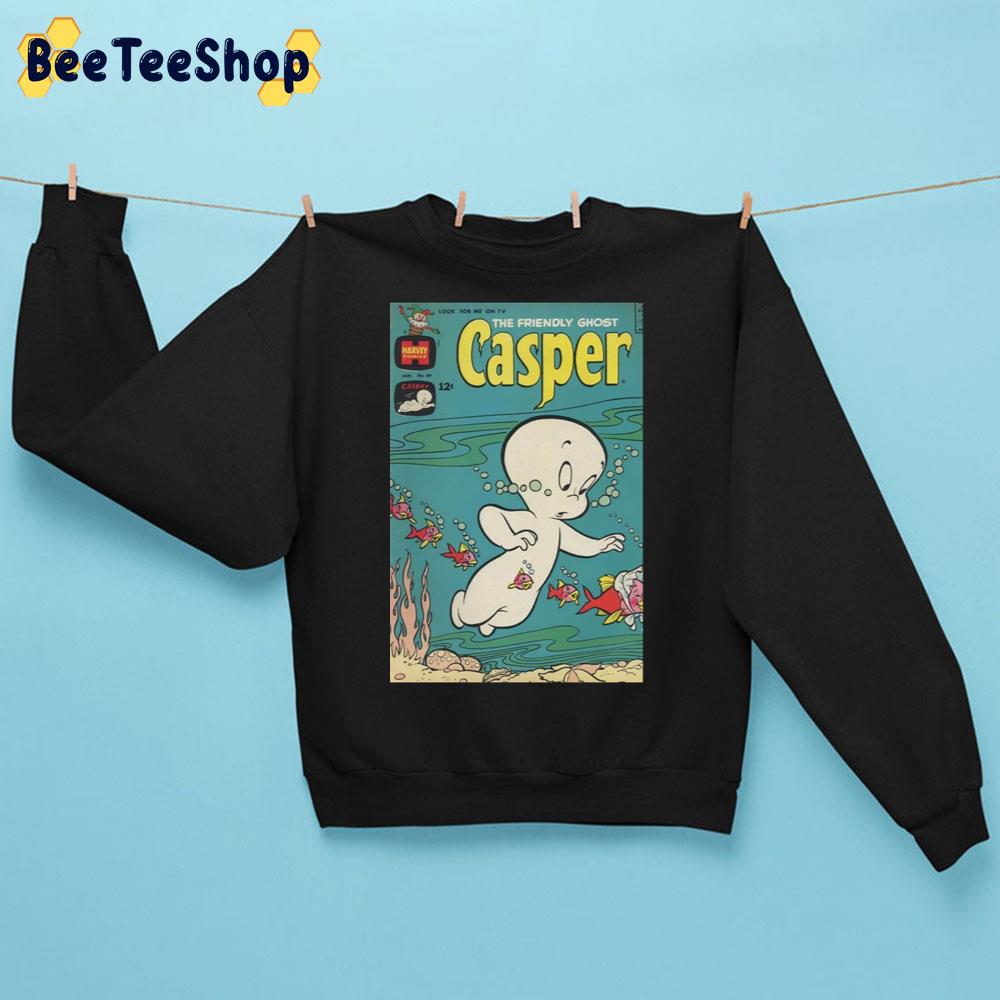 The Fish Family Casper Vintage Comic Unisex Sweatshirt