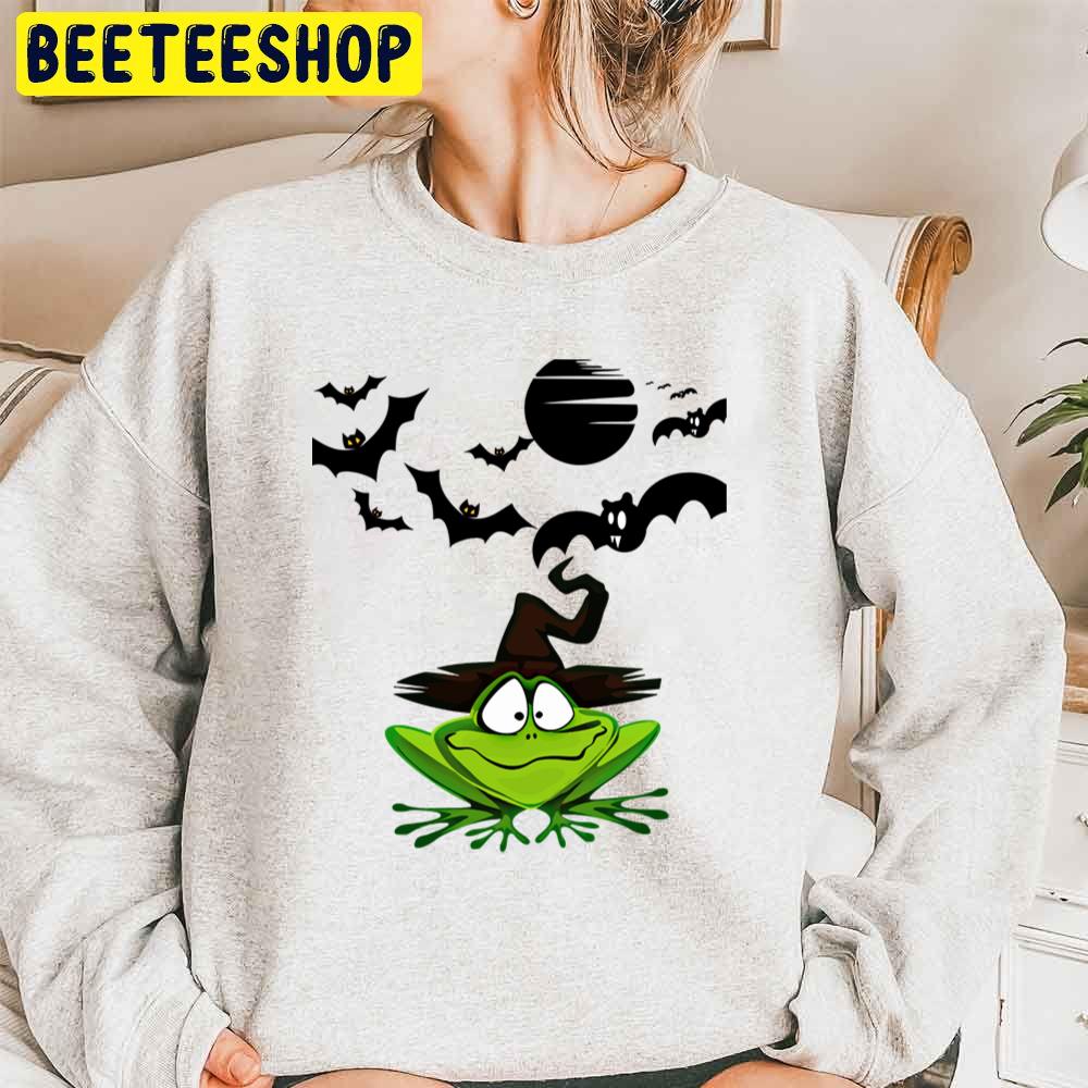 The Frog And The Princess With Black Bat Trending Unisex Sweatshirt