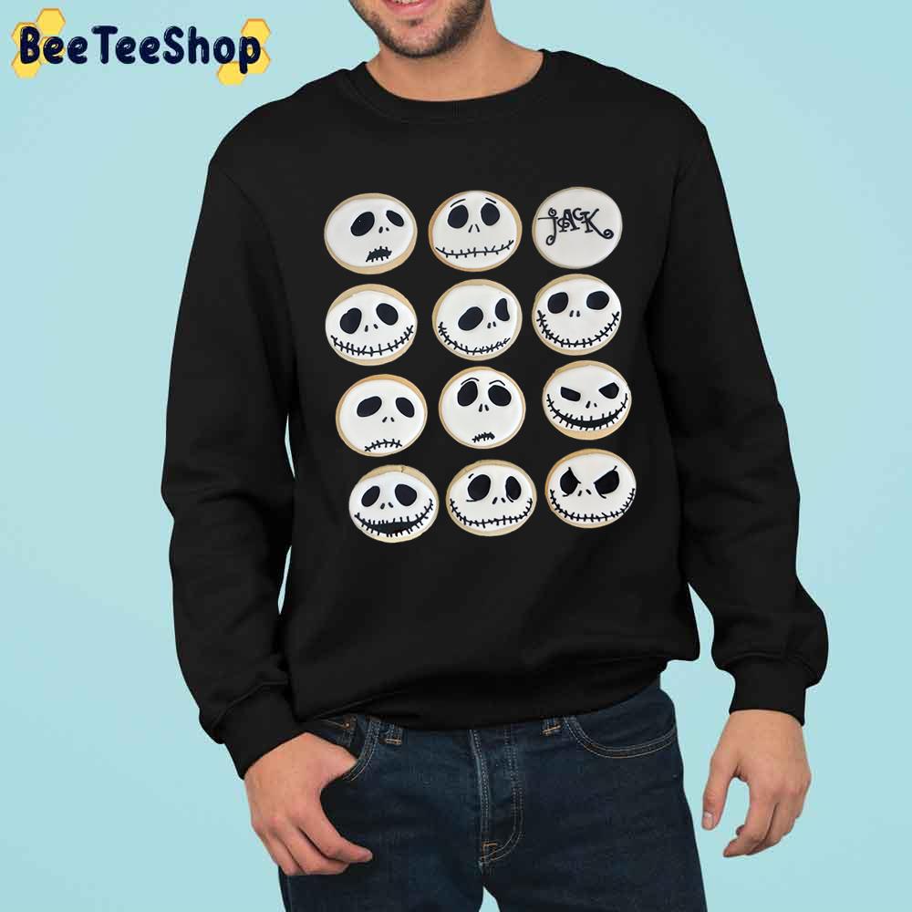 The Funny Faces Of Jack Halloween Trending Unisex Sweatshirt