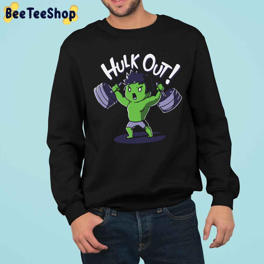 The Geen Monster Hulk Out Trending Unisex Sweatshirt