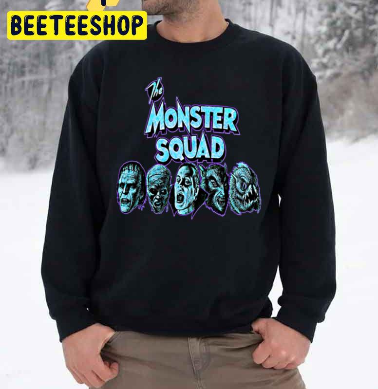 The Monster Horror Squad Fright Club Halloween Trending Unisex Sweatshirt