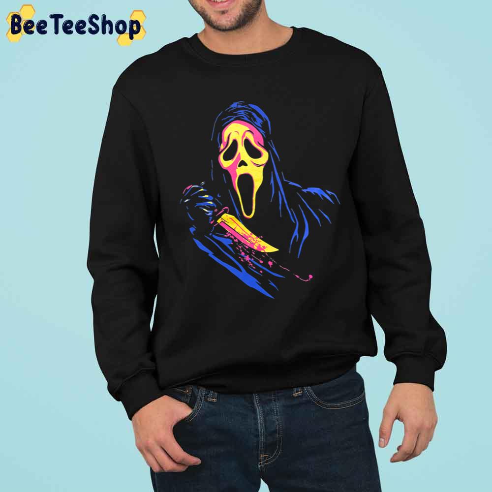 The Scream Full Color Halloween Unisex Sweatshirt