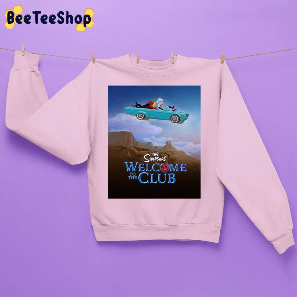 The Simpsons Welcome To The Club Trending Unsiex Sweatshirt - Beeteeshop