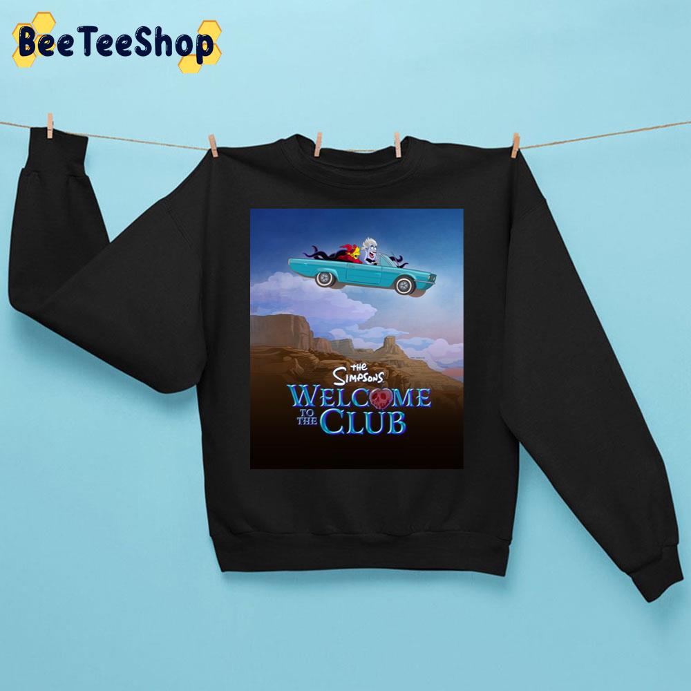 The Simpsons Welcome To The Club Trending Unsiex Sweatshirt - Beeteeshop